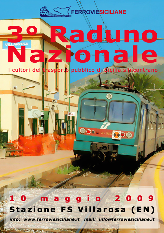 Ferrovie Siciliane, il 3° raduno a Villarosa