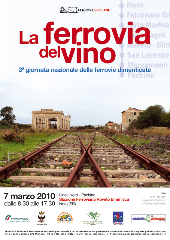 ”La ferrovia del vino” 3ª giornata nazionale delle ferrovie dimenticate