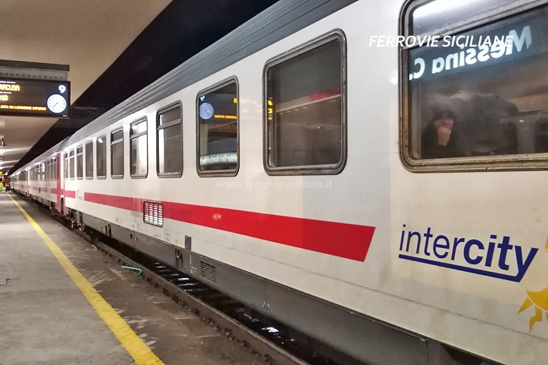 Dal 18 maggio sarà ripristinato l’InterCity Palermo-Roma