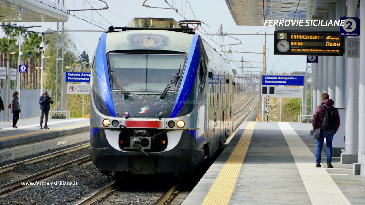 Catania Aeroporto-Fontanarossa, gli orari da Caltanissetta, Enna, Messina, Palermo, Siracusa