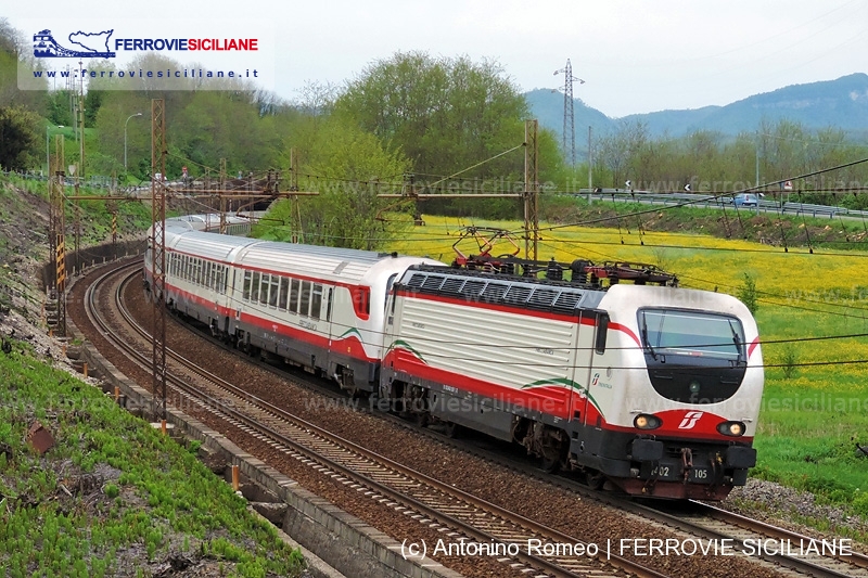 Proposta di trasformazione dei treni diurni Sicilia – Roma da InterCity a Frecciabianca