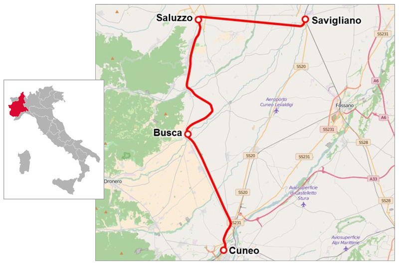 Riaperta la ferrovia Saluzzo-Savigliano, un altro esempio da seguire per l’Alcantara-Randazzo