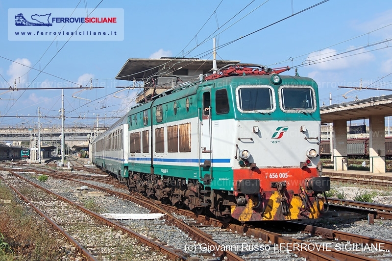 E656, le locomotive in Sicilia a ottobre 2014
