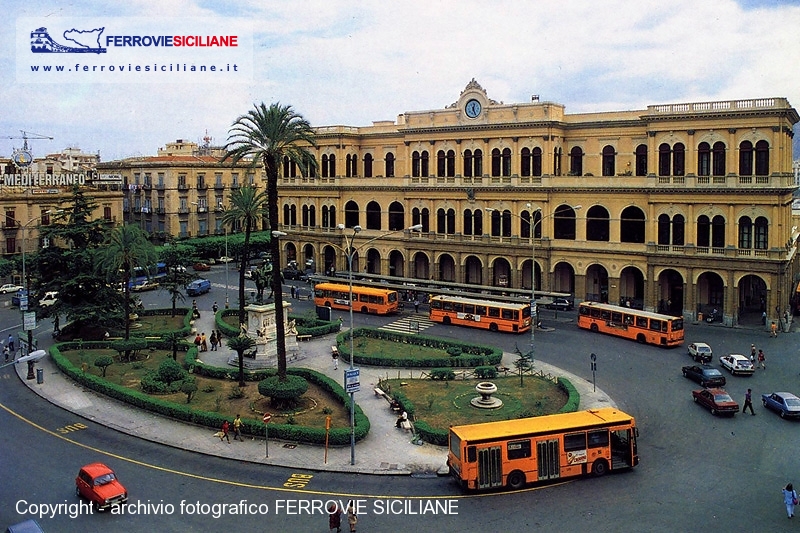 Palermo Centrale e piazza Giulio Cesare