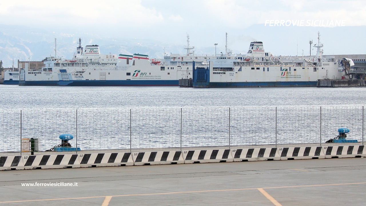 Stretto di Messina, a tre mesi dall’arrivo sempre ferma la nuova nave Iginia di RFI