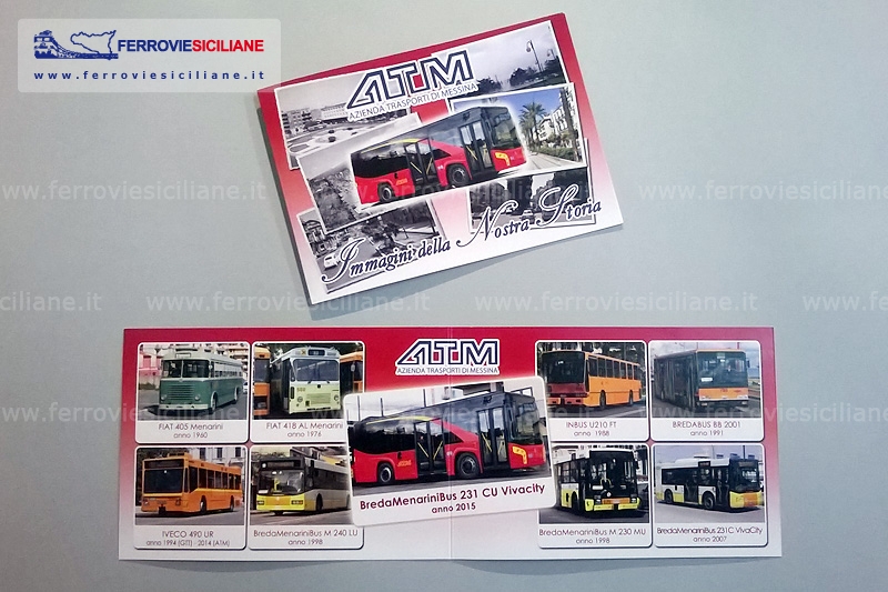ATM: nuovi bus e una cartolina commemorativa con l’Associazione Ferrovie Siciliane